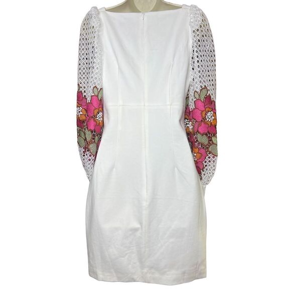 Elliatt Juke Embroidered Balloon Sleeve Mini Dress NWOT Size Small - Picture 9 of 12